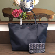 Goyard Anjou GM Tote Bag Navy Blue 2021 11