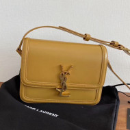 Saint Laurent Solferino Small Satchel in Box Calfskin 634306 Caramel Brown 2020