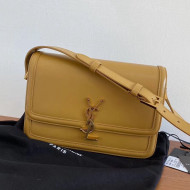 Saint Laurent Solferino Medium Satchel in Box Calfskin 6343056 Caramel Brown 2020