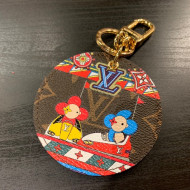 Louis Vuitton Illustre Vivienne Funfair Xmas Bag Charm and Key Holder M69984 2021 06