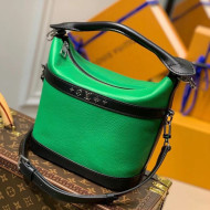 Louis Vuitton Cruiser PM Bucket Bag M57813 Green 2021