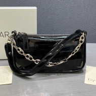 By Far Mini Rachel Black Patent Leather Bag 2020