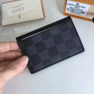 Louis Vuitton Damier Graphite Canvas  Cards Holder N62666