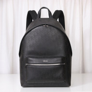 Dior Men's Rider Backpack in Black Oblique Galaxy Leather 2021