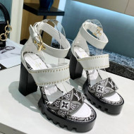 Louis Vuitton Since 1854 Star Trail Sandals White 2021