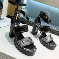 Louis Vuitton Since 1854 Star Trail Sandals Black 2021