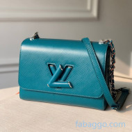 Louis Vuitton Twist MM Chain Bag in Epi Leather M50282 Green 2020