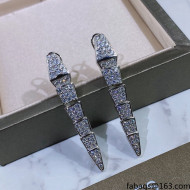 Bvlgari Serpenti Viper Earrings BE28 Silver 2021