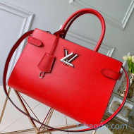 Louis Vuitton Twist Tote Bag in Epi Leather M54811 Red 2020