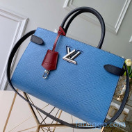 Louis Vuitton Twist Tote Bag in Epi Leather M53726 Blue 2020