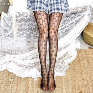 Gucci GG Transparent Tights Black 02 2019