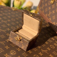 Louis Vuitton Ecrin Declaration Ring and Jewelry Case M21010 Monogram Canvas/Beige 2021