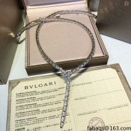 Bvlgari Serpenti Viper Necklace 02 Silver 2021