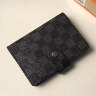 Louis Vuitton Damier Graphite Canvas Small Ring Agenda Book Cover R20005 04 2019