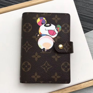 Louis Vuitton Monogram Canvas Print Small Ring Agenda Book Cover R20005 09 2019