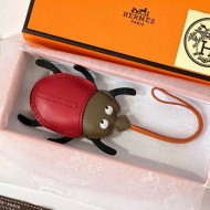 Hermes Lambskin Beetle Bag Charm 2022 04