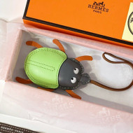 Hermes Lambskin Beetle Bag Charm 2022 05