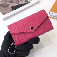 Louis Vuitton Epi Key Pouch Fuchsia M56247 2017