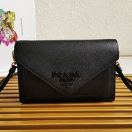 Prada Saffiano Leather Mini Bag 1BP020 Black 2020