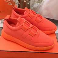 Hermes Team Fabric Sneaker Orange 2019