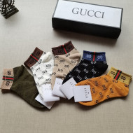 Gucci Cotton Short Socks 06 2021