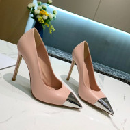 Louis Vuitton Urban Twist Leather Pump 5.5/10.5cm with Silver Cap Pink 2021