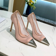 Louis Vuitton Urban Twist Mesh Pump 5.5/10.5cm with Silver Cap Pink 2021