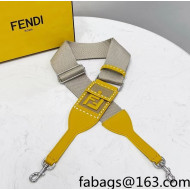 Fendi Strap You Ribbon Shoulder Strap Beige/Yellow 2021 912