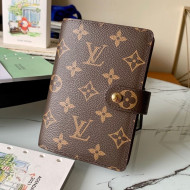 Louis Vuitton Small Ring Agenda Notebook Cover in Monogram Canvas 2021 14