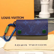 Louis Vuitton 6 Key Holder M62630 Blue 