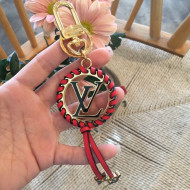 Louis Vuitton Very Bag Charm and Key Holder Red/Gold 2021