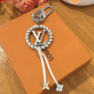 Louis Vuitton Very Bag Charm and Key Holder White/Silver 2021