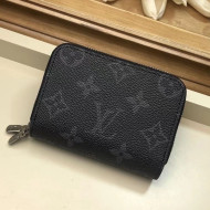 Louis Vuitton Monogram Eclipse Canvas Key Holder and Coin Purse M58106 