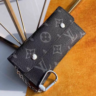 Louis Vuitton Monogram Eclipse Canvas Key Holder and Coin Purse M60029