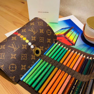 Louis Vuitton coloured pencils pouch