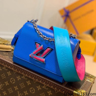 Louis Vuitton Twist PM Bag in Epi Leather M57669 Blue 2021