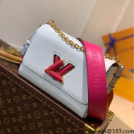 Louis Vuitton Twist PM Bag in Epi Leather M57669 White 2021