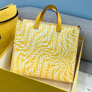 Fendi Sunshine FF Vertigo Medium Shopper Bag Bag Yellow 2021 8379