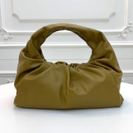 Bottega Veneta Large BV Jodie Leather Hobo Bag Light Green 2020