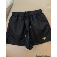 Prada Nylon Shorts PS40116 Black 2022