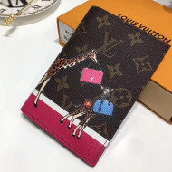 Louis Vuitton Monogram Canvas Passport Cover M62089 2017