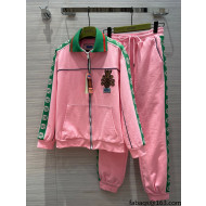 Gucci Cotton Jacket and Pants GJS40119 Pink 2022