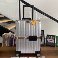 Fendi x Rimowa FF Silver Luggage Brown Band 20/26/29 inches 2019