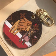 Louis Vuitton XMAS Animals Bag Charm & Key Chains M63750 2019