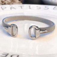 Gucci Horsebit Open Bracelet Silver 2019