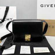 Givenchy Medium 4G Bag in Smooth Box Leather Black/Gold 2021