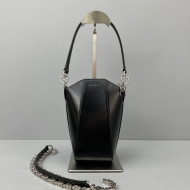 Givenchy Mini Antigona Vertical bag in Box Leather Black/Silver 2021