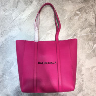 Balenciaga Everyday XS Logo Shopping Tote Pink 2019