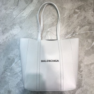 Balenciaga Everyday XS Logo Shopping Tote White 2019