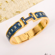 Hermes Clic Bracelet HB012008 Blue 2022